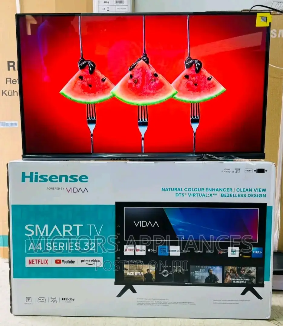 Hisense 32inches Frameless Smart Tv