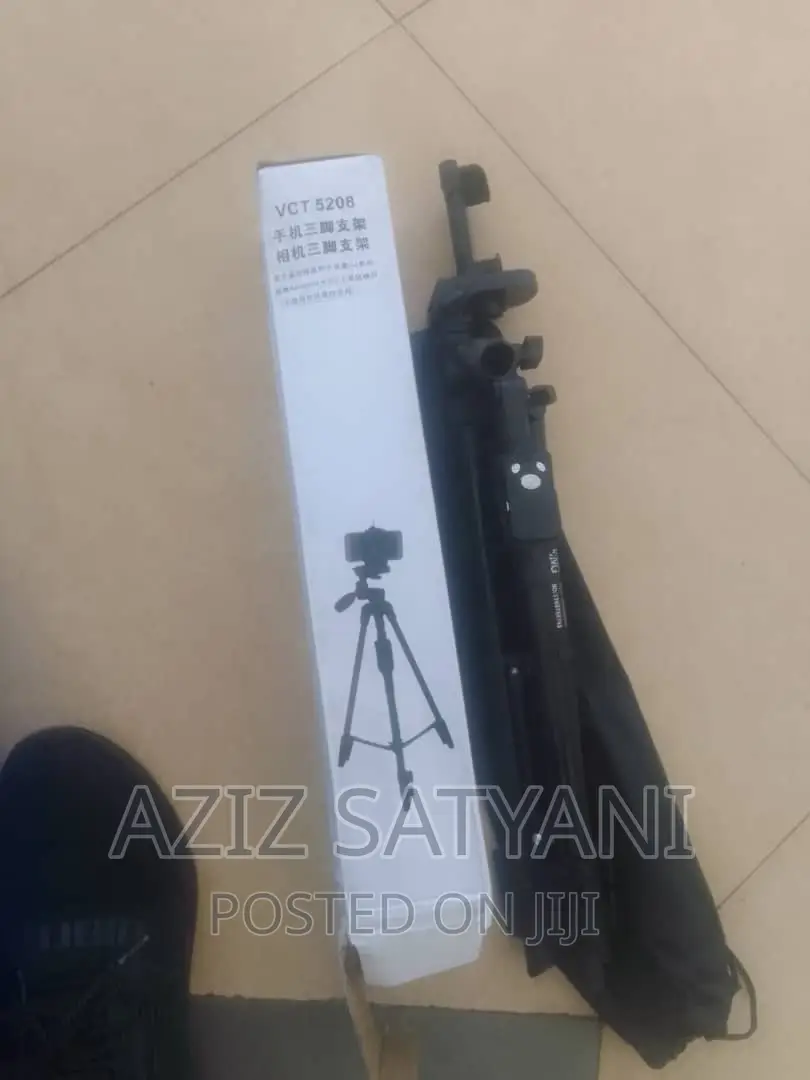 Very Strong and Flexible Big Mobile Tripod Stand With Remote