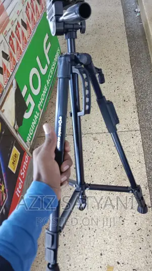Very Strong and Flexible Big Mobile Tripod Stand With Remote