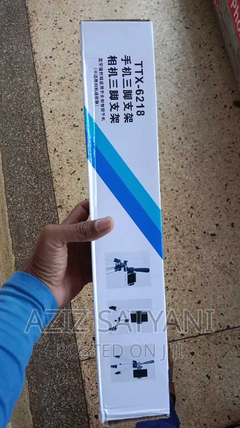 Very Strong and Flexible Big Mobile Tripod Stand With Remote