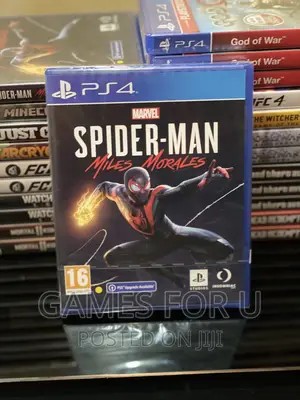 Marvel Spiderman Miles Morales Ps4