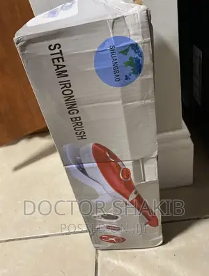 Steam Iron Brush-Red