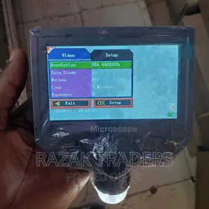 Digital Microscope Continuous Magnifier With Display
