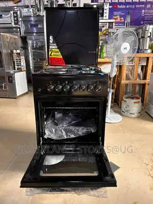 BLUEFLAME 2+2 Automatic Cooker \\ 50cm × 50cm \\ Black Color