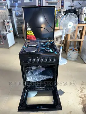 BLUEFLAME 2+2 Automatic Cooker \\ 50cm × 50cm \\ Black Color