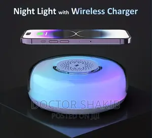 Led Colorful Light And Wireless Charger