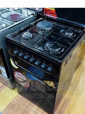 Blueflame 3 Gas And 1 Electric Hot Plate With Electric Oven 50x50cm