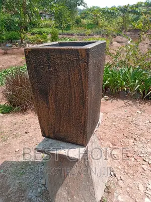 Introducing Our Sturdy and Stylish Concrete Flower Pots!