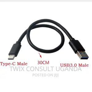 Connector 1: USB 3.1 Type C Male Connector 2: USB 3.0 Type