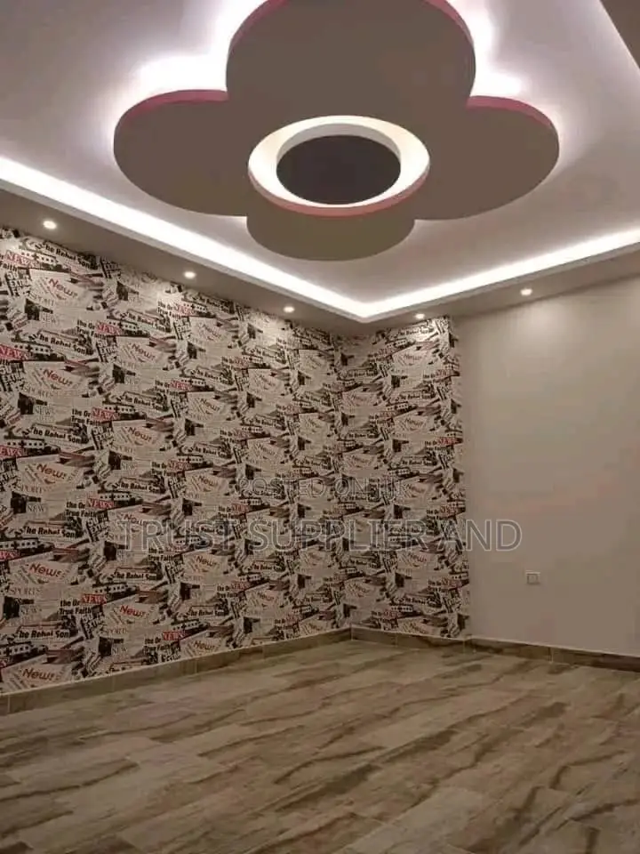 Flower Gypsum Ceiling Design