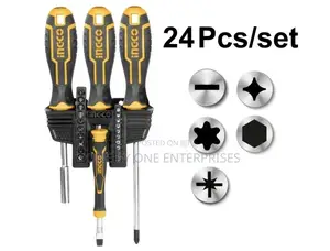 Ingco 24 PCS Screwdriver and Bits Set