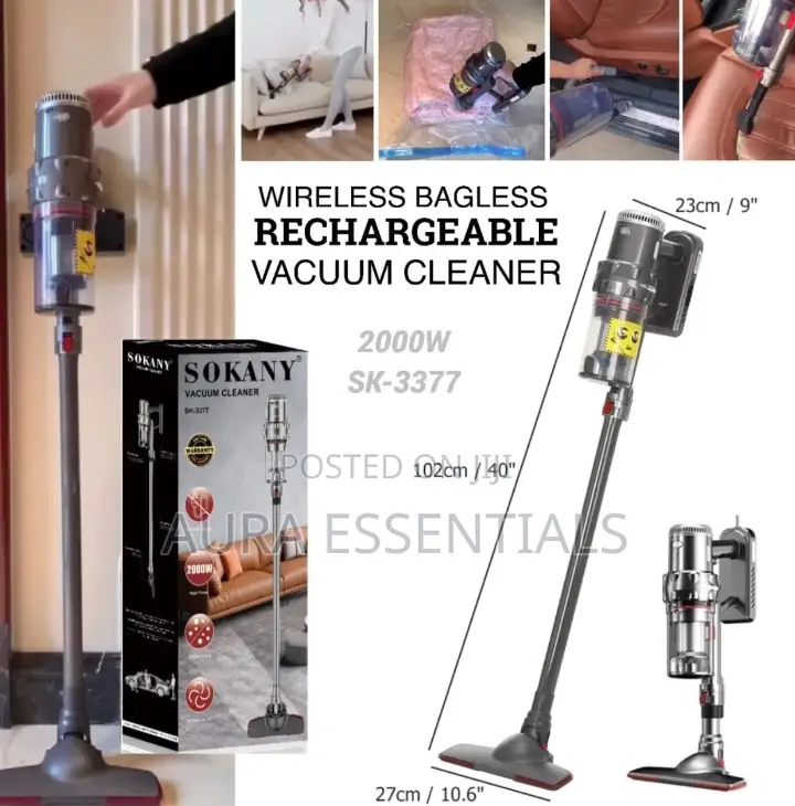 Sokany Wireless Vacuum Cleaner
