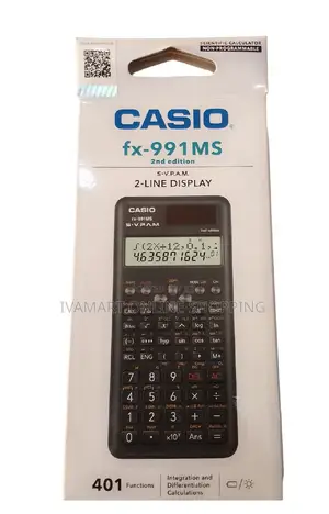 Original Casio Fx-991ms Scientific Calculator - 2nd Edition