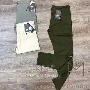 Kaki Trouser. Green. Stretcher