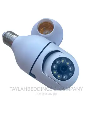 Light Bulb Security Camera 1080P, 360 Rotate Auto Tracking