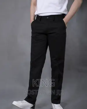 Kaki Trouser. Stretcher. Black or Kaki Colour
