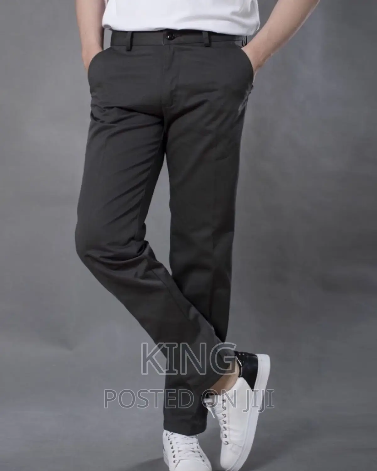 Kaki. Stretcher Trouser. New