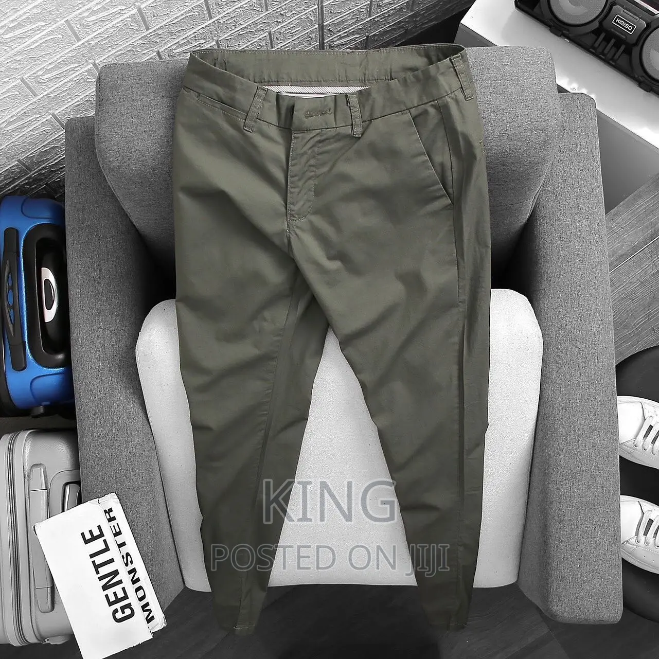 Kaki Trouser. Chino Original