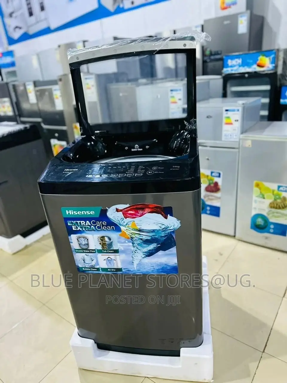 HISENSE 14kg Auto Washing Machine \\ Top Loader \\ WTJA1402T