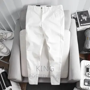 Kaki. Black Trousers