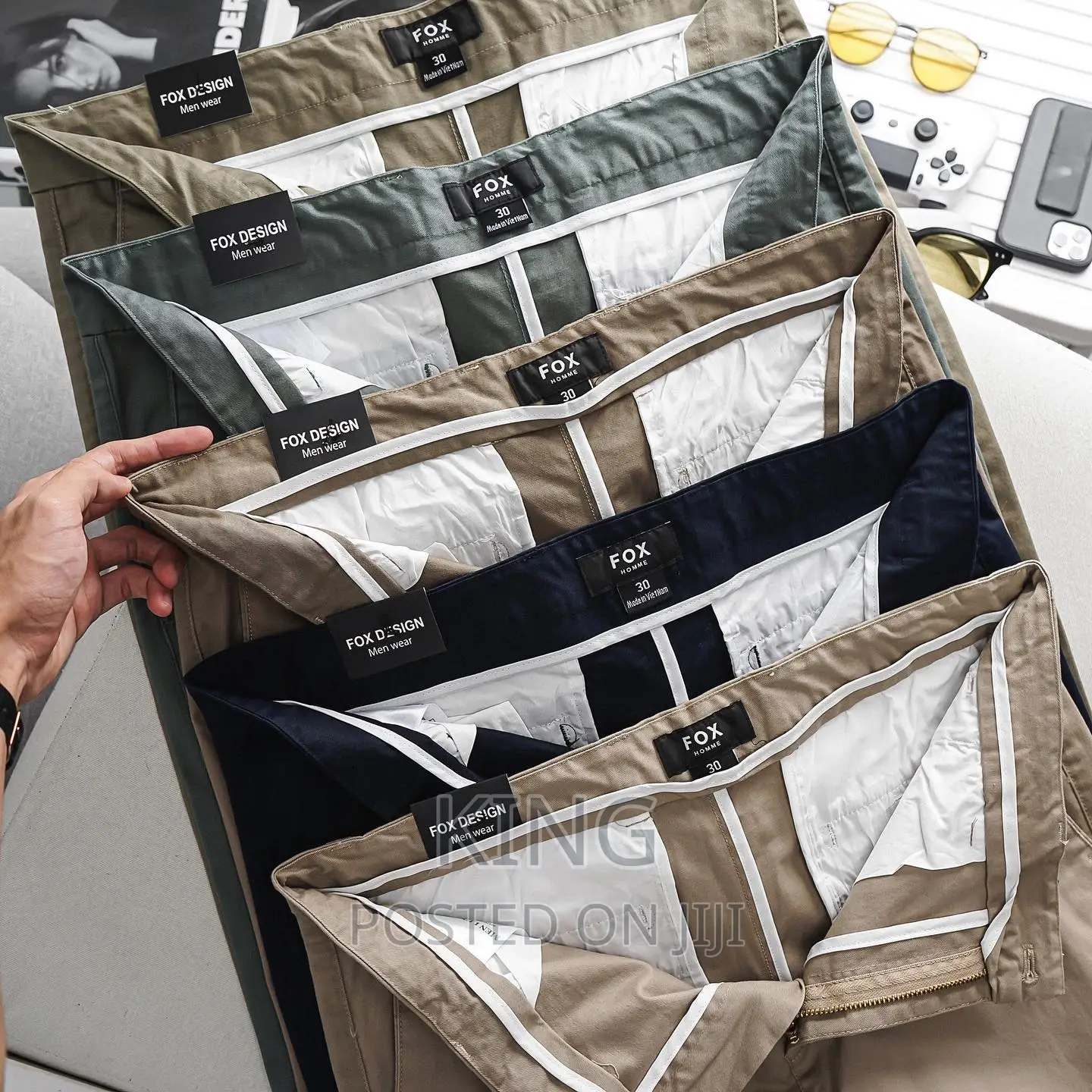Kaki Trouser. Original Stretcher. All Sizes