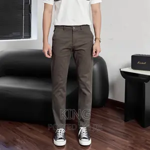 Kaki. Black and Coffee Brown Trouser