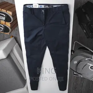 Cream or Navy Blue. Kaki Trouser