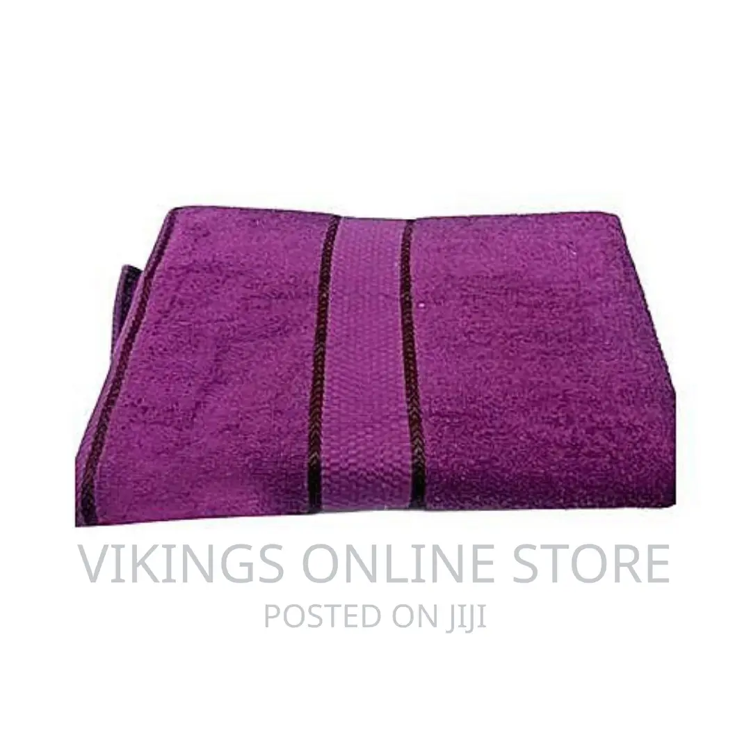 Bath Towel Pure Cotton- Purple