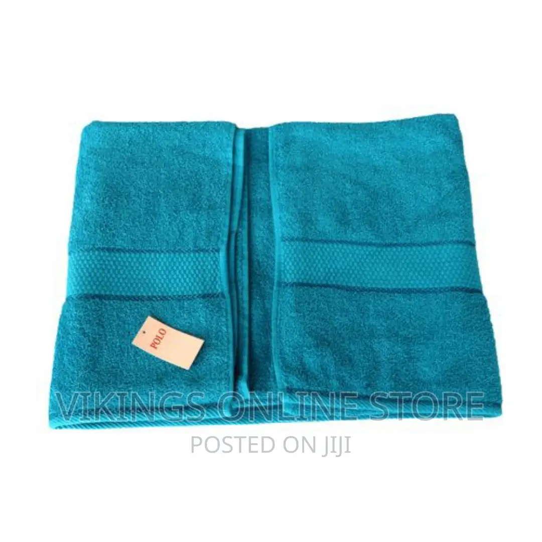 Bath Towel Pure Cotton- Turquoise
