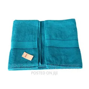Bath Towel Pure Cotton- Turquoise