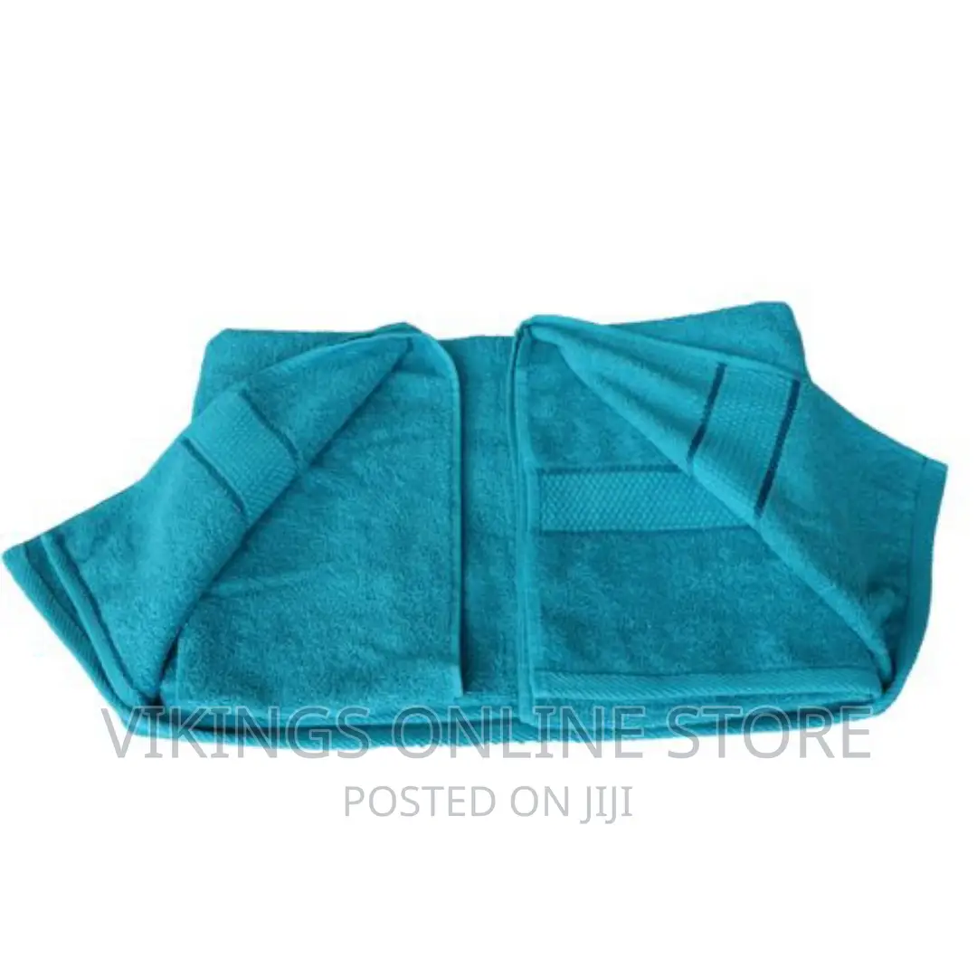 Bath Towel Pure Cotton- Turquoise