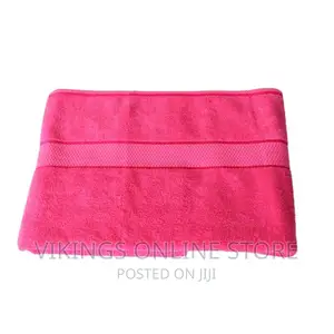 Bath Towel Pure Cotton- Pink