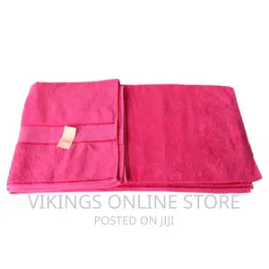 Bath Towel Pure Cotton- Pink