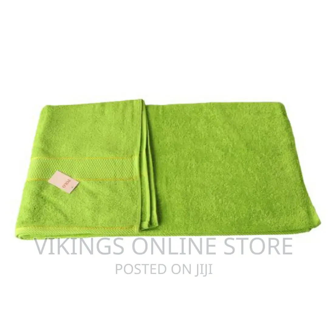 Bath Pure Cotton Towel- Lime Green