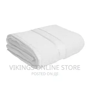 Pack of 2 Polo White Pure Cotton Towels