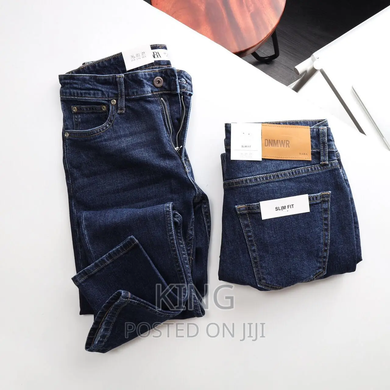 Denim Jeans. Blue Slim Fit