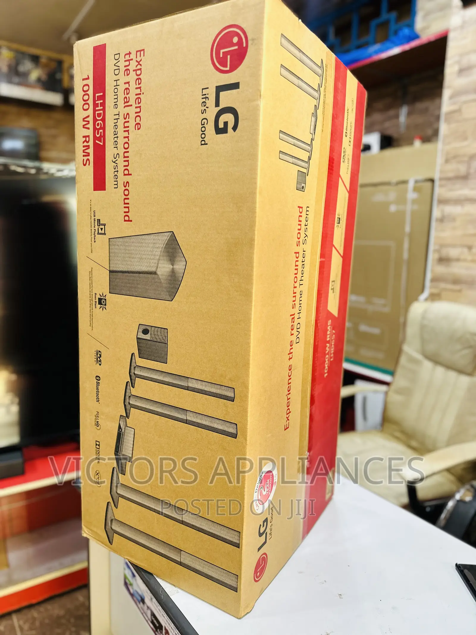 LG Home Theater System Lhd657