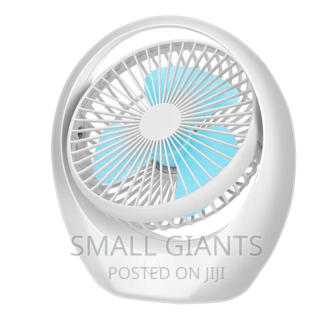 Electric Silent Table Usb Rechargeable Hand Held Mini Fan