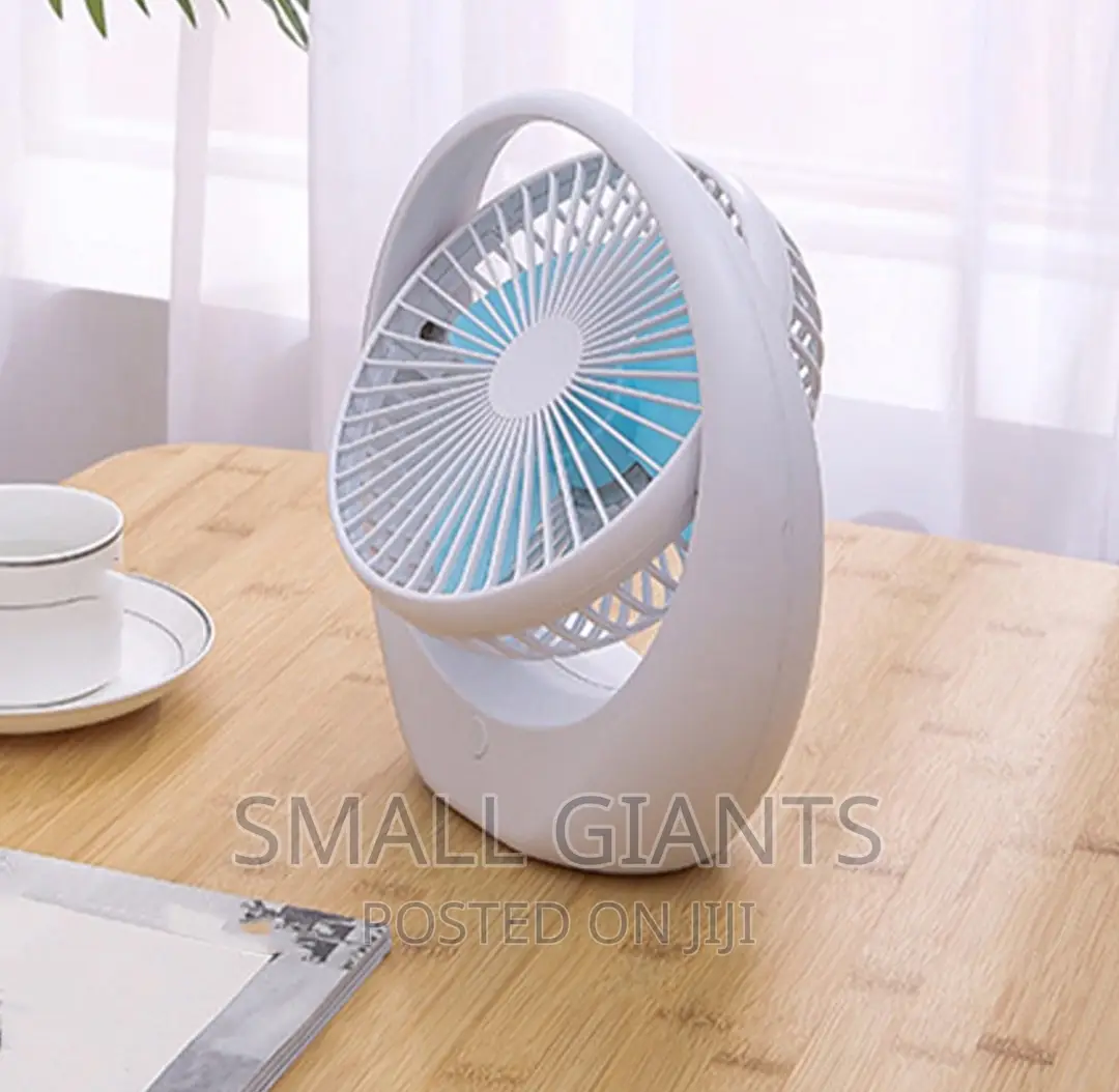 Electric Silent Table Usb Rechargeable Hand Held Mini Fan