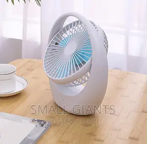 Electric Silent Table Usb Rechargeable Hand Held Mini Fan