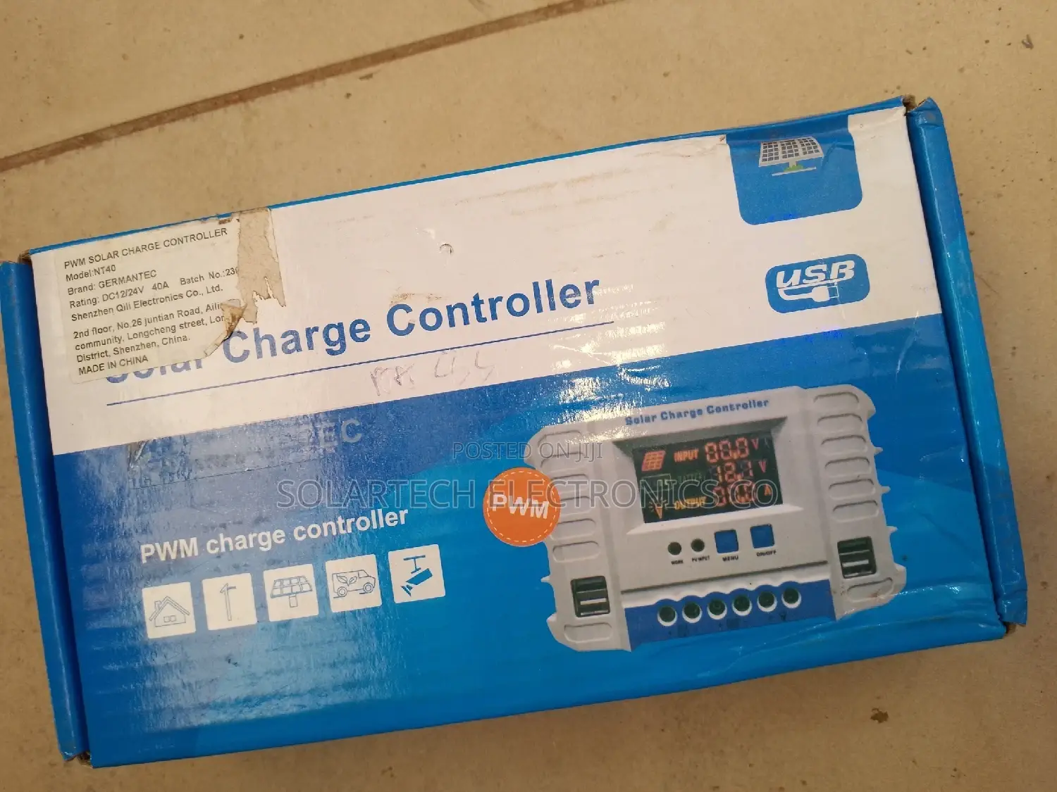 50A German King Solar Charge Controller