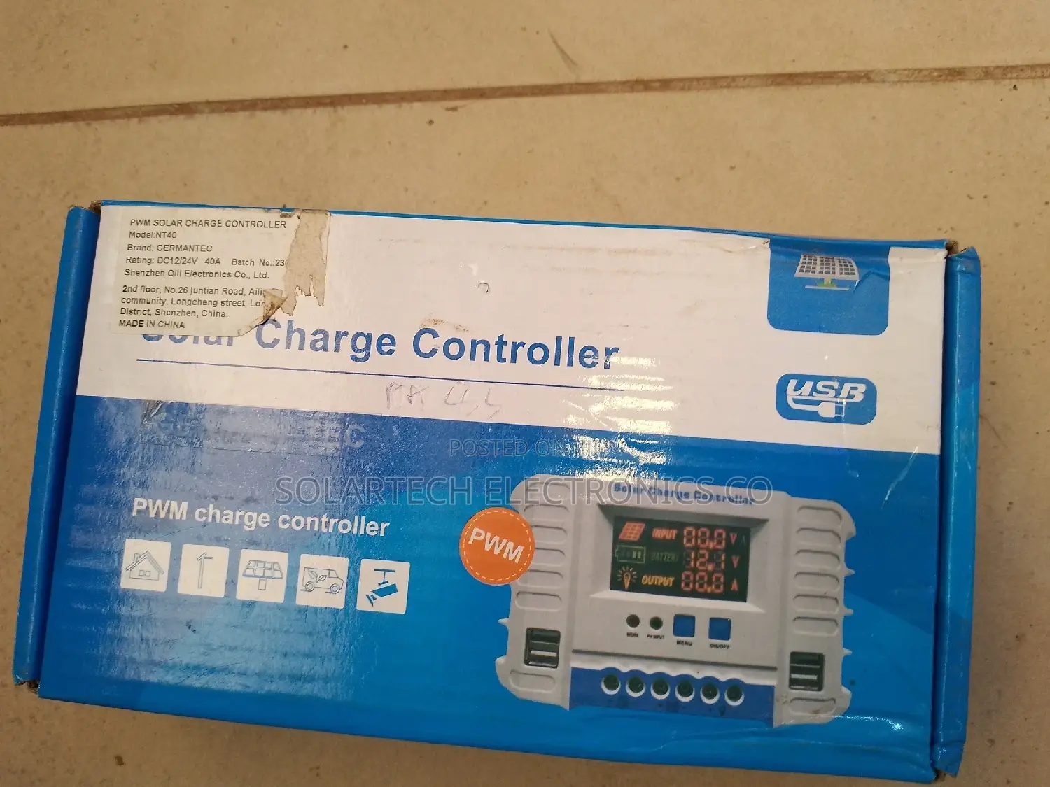 50A German King Solar Charge Controller
