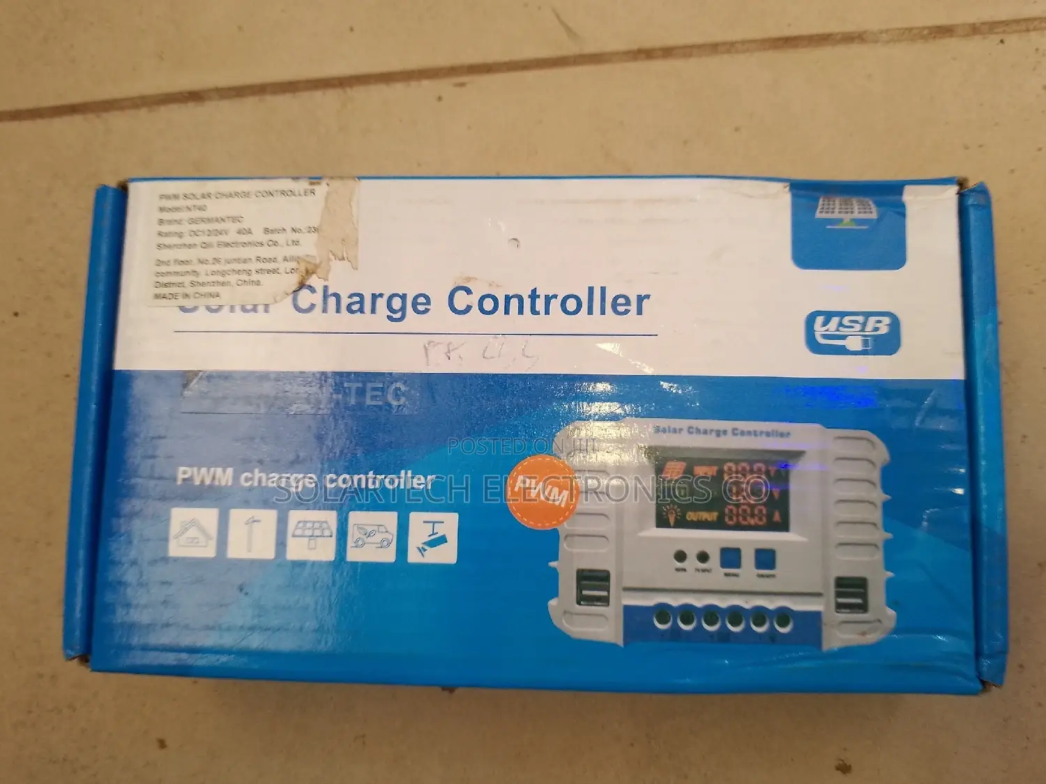 50A German King Solar Charge Controller