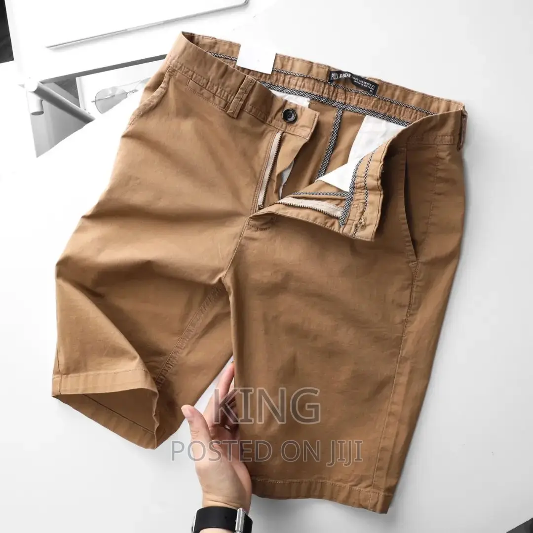 Fleecy Kaki Shorts