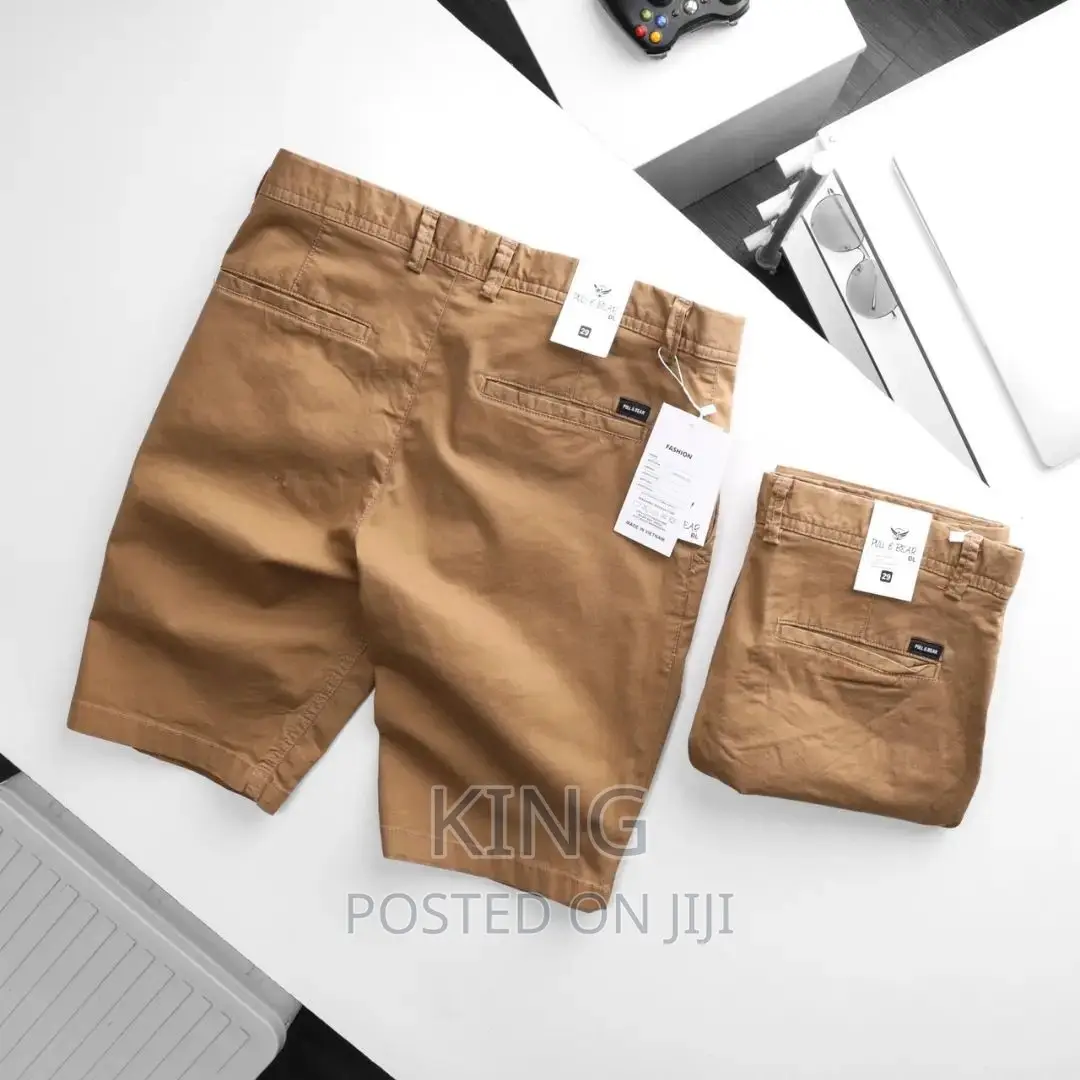 Fleecy Kaki Shorts