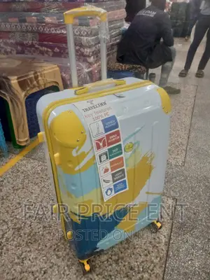 Vip Executive Plastic Suitcase.Large.( Yellow)