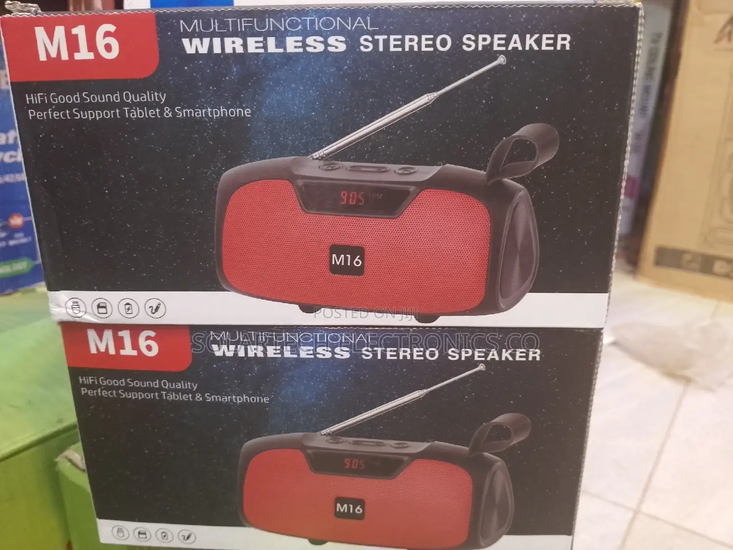 Multi Functional Wireless Stereo Speaker