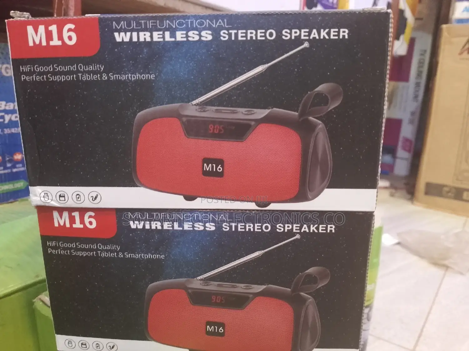 Multi Functional Wireless Stereo Speaker