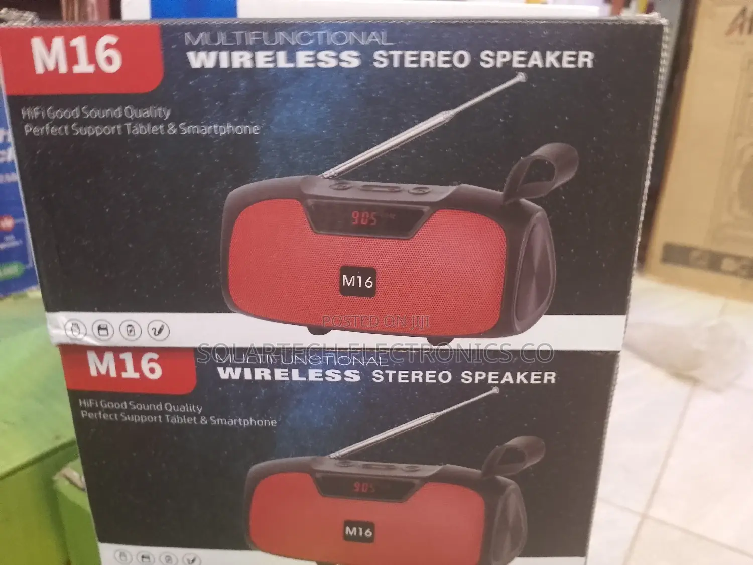 Multi Functional Wireless Stereo Speaker