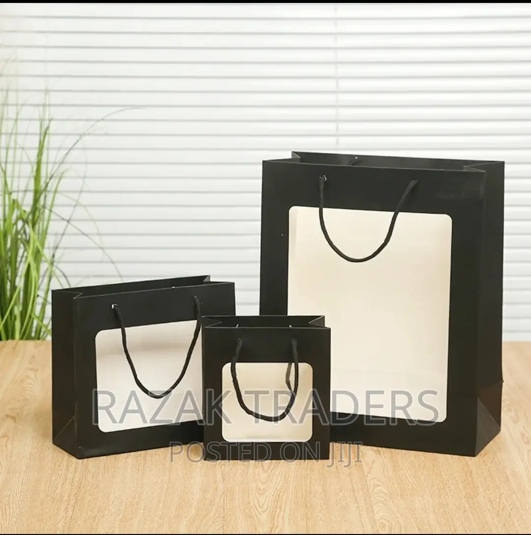 Transparent Window Gift Bags